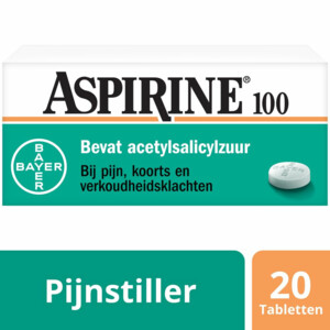 Aspirine 100 mg - 4.65 euro