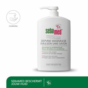 2x Sebamed Zeepvrije Wasemulsie Pomp - 36.52 euro