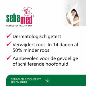 3x Sebamed Shampoo Anti-Roos - 17.86 euro