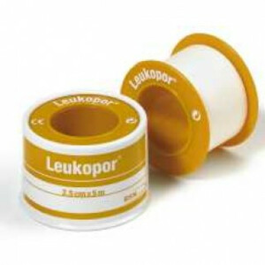 Leukopor Hechtpleister Soft 5 m x 2,50 cm - 3.95 euro