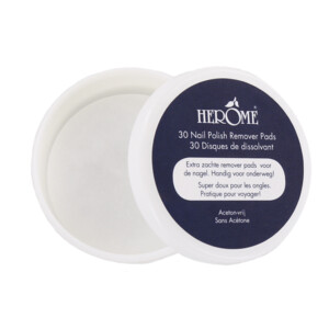 Herome Nagellak Remover Pads Caring zonder Aceton - 7.45 euro