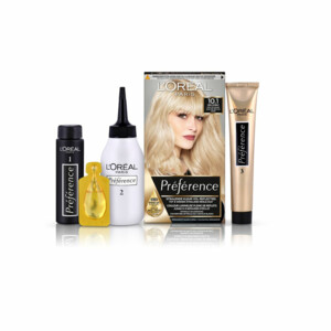 L'Oréal Préférence Cool Blondes Permanente Haarkleuring 10.1 Extra Licht Asblond - 18.15 euro