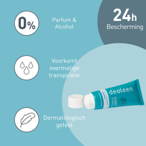 Deoleen Crème Sensitive Anti-Transpirant - 8.49 euro
