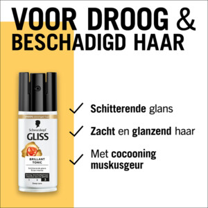 6x Gliss Total Repair Brillant Tonic - 22.99 euro