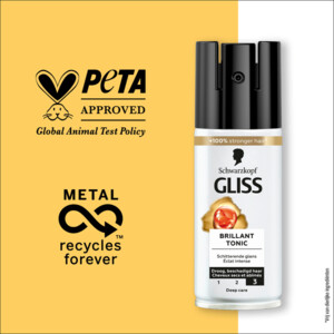 6x Gliss Total Repair Brillant Tonic - 22.99 euro
