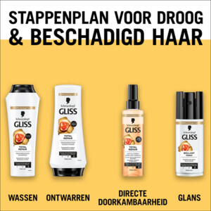 6x Gliss Total Repair Brillant Tonic - 22.99 euro