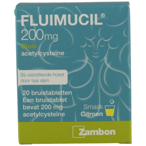 Fluimucil Hoest 200 mg - 6.95 euro