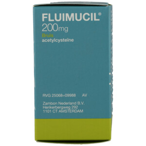 Fluimucil Hoest 200 mg - 6.95 euro