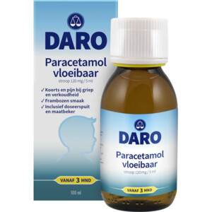 Daro Paracetamol Vloeibaar Kind - 6.89 euro