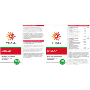 2x Vitals MSM-GC - 62.97 euro