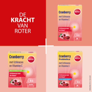 Roter Cranberry Vitamine C en Echinacea - 11.19 euro