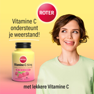 Roter Vitamine C 250 mg Weerstand Framboos - 13.45 euro