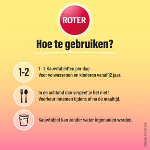 Roter Vitamine C 250 mg Weerstand Framboos - 13.45 euro
