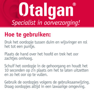 6x Otalgan Oordopjes Comfort - 23.02 euro