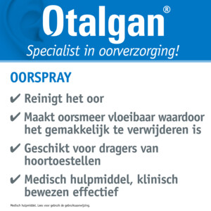 2x Otalgan Oorspray Hygiëne - 21.83 euro