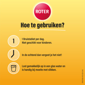 Roter Vitamine C Bruistabletten Sinaasappel Abrikoos - 13.49 euro