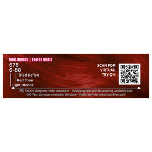Palette Intensive Oil-Care Color Haarkleuring 678 Robijn Rood - 8.49 euro