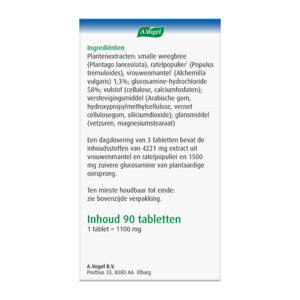 A.Vogel Glucosamine + Alchemilla - 25.55 euro