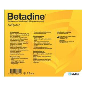 Betadine Desinfectiezalfgaas - 89.99 euro