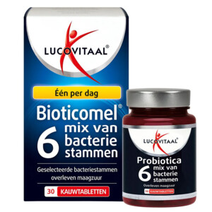 3x Lucovitaal Bioticomel Mix van 6 Bacteriënstammen - 23.98 euro