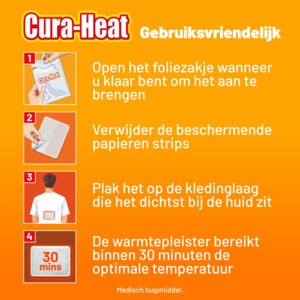 Cura Heat Rug En Schouderpijn - 9.29 euro