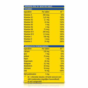 2x Supradyn Vital 50+ - 52.24 euro