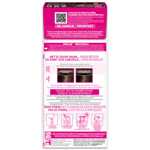 2x L'Oréal Casting Crème Gloss Semi-Permanente Haarkleuring 400 Middenbruin - 25.8 euro