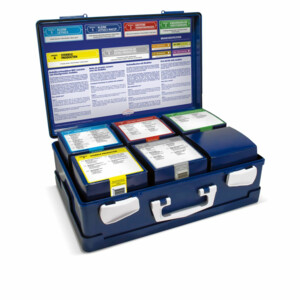 3x HeltiQ BHV Verbanddoos Modulair Blauw - 177.38 euro