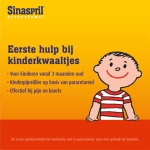 Sinaspril Paracetamol 120 mg - 3.25 euro