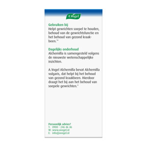 A.Vogel Alchemilla Gewrichten - 31.05 euro