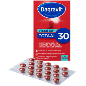 Dagravit Totaal 30 Vitaal 50+ - 14.95 euro