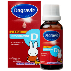 Dagravit Vitamine D Aquosum Druppels Kids - 10.29 euro