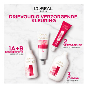 3x L'Oréal Excellence Crème Permanente Crèmekleuring 6.3 Donker Goudblond - 39.31 euro