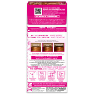 2x L'Oréal Casting Crème Gloss Semi-Permanente Haarkleuring 734 Midden Goud Koperblond - 24.93 euro