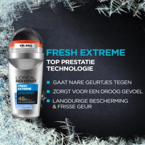 6x L'Oréal Men Expert Deodorant Roller Fresh Extreme - 16.38 euro