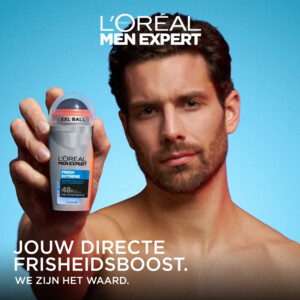 6x L'Oréal Men Expert Deodorant Roller Fresh Extreme - 16.38 euro