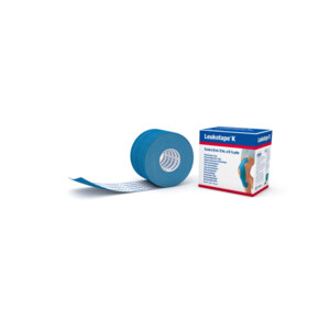 Leukotape K 5m x 5cm Blauw - 10.49 euro