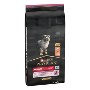 Pro Plan Puppy Medium Sensitive Skin Zalm 12 kg