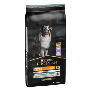 Pro Plan Adult Medium & Large Sensitive Digestion Graanvrij Kalkoen 12 kg