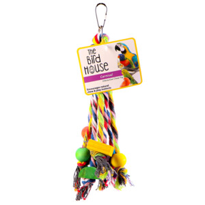 Happy Pet Speelgoed Papegaai Carnival Assorti 22 x 11 x 11 cm