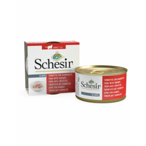 Schesir Kattenvoer Tonijn - Garnaal in Gelei 85 gr