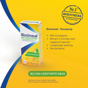 Bisolnasal Neusspray Eucalyptus - 5.69 euro
