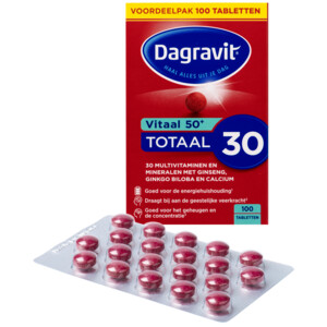 Dagravit Totaal 30 Vitaal 50+ - 24.79 euro