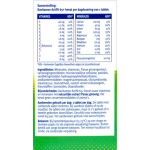 4x Davitamon Actifit 65+ - 53.98 euro