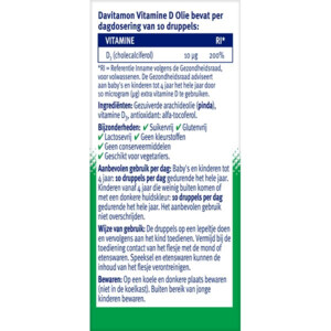 Davitamon Vitamine D Olie - 8.59 euro