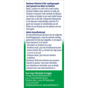 Davitamon Vitamine D Olie - 8.59 euro