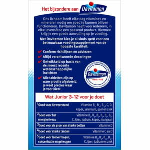 Davitamon Junior 3+ Multivruchten - 23.49 euro