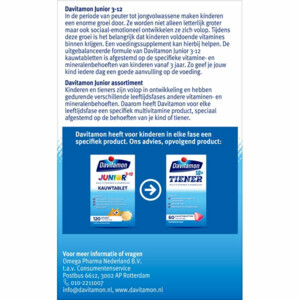 Davitamon Junior 3+ Multivruchten - 23.49 euro