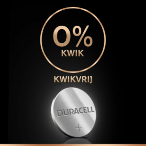 Duracell Knoopcelbatterij 2450 - 3.99 euro