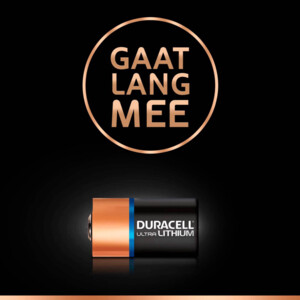 3x Duracell Ultra Foto Batterij CR2 - 22.41 euro